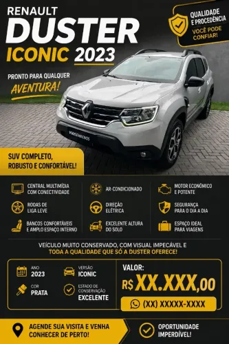 Renault Duster Iconic Plus 1.6 16V Flex Aut. 2026
