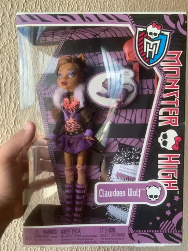 CLAWDEEN BÁSICA WAVE 2 LACRADA, CAIXA EM ÓTIMO ESTADO! MONSTER HIGH