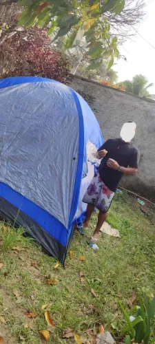 Barraca de Camping de 10 lugares ! 1,70 de altura toda completa !