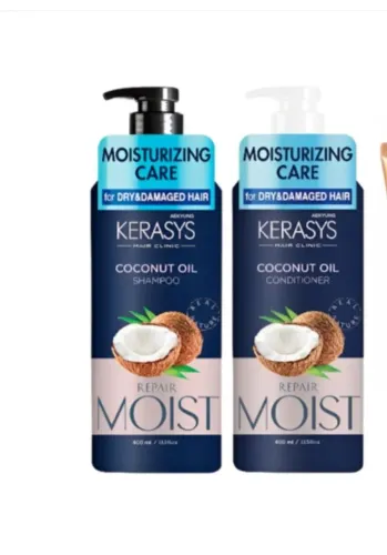 Kit Kerasys shampoo + condicionador coconut oil
