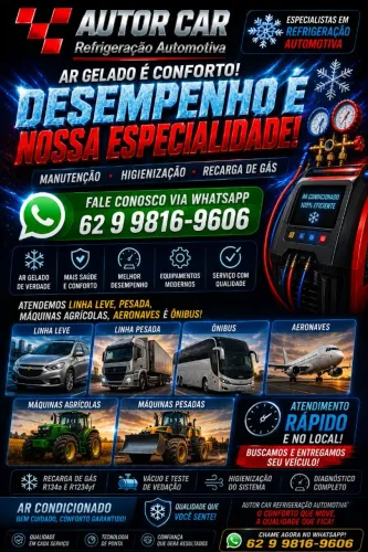 Manutenção ar condicionado automotivo
