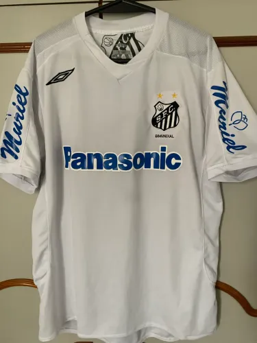Camisa Santos Panasonic 2005 Umbro tamanho G