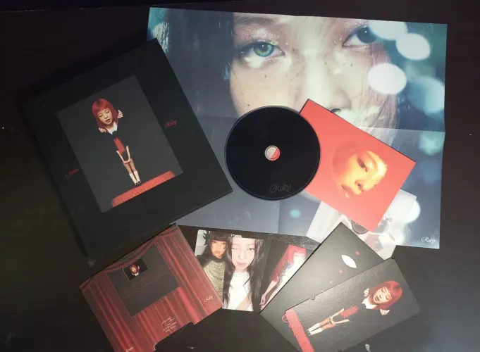 Jennie ruby cd Photobook ver.