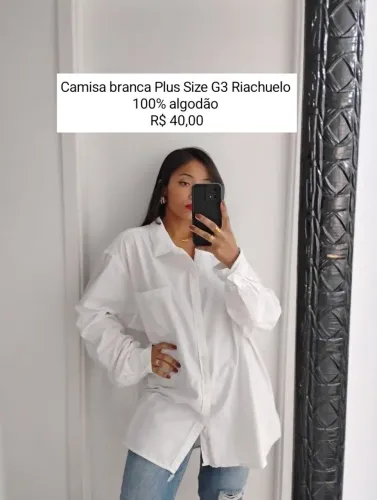 Camisas plus Size brechó