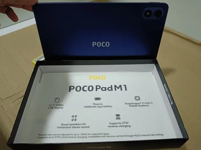 Tablet POCO Pad M1 8GB RAM 256GB