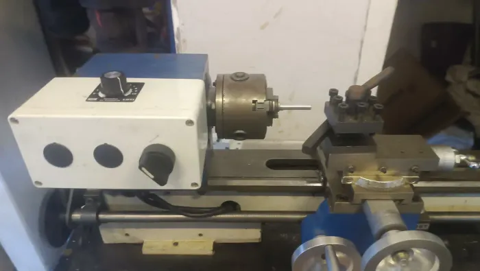 Mini torno mecânico