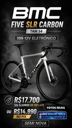 Bicicleta Speed Carbono disco BMC di2