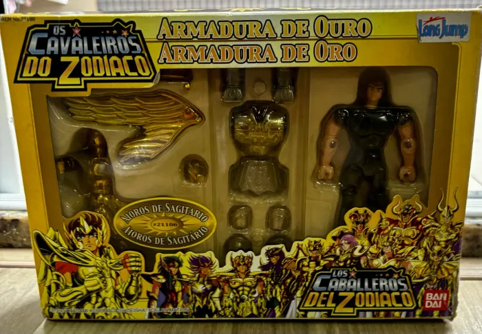 Cavaleiro do zodíaco Sagitário bandai anos 2.000