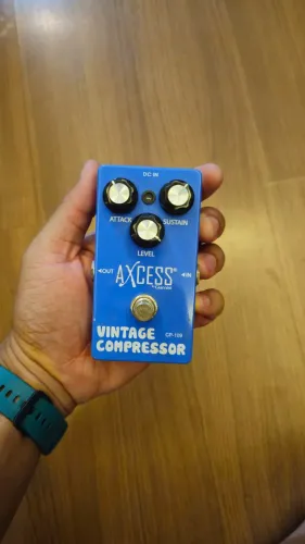 Aceito ofertas - Pedal Axcess Giannini CP-109 Vintage Compressor