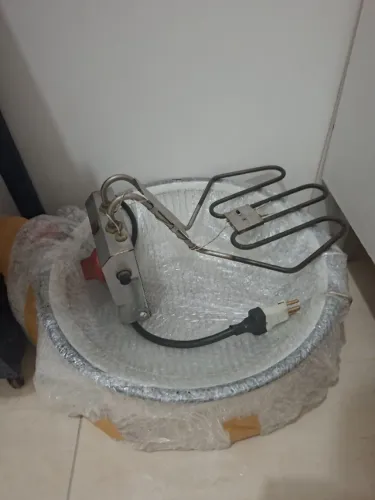 Fritadeira elétrica industrial tacho 7,5 litros - Marchesoni Esmaltada 3000W 220V 
