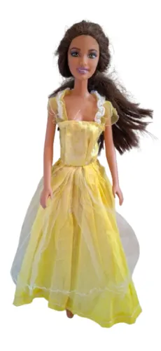 Boneca Teresa Original Mattel - Vestido de Gala Amarelo (Princesa)