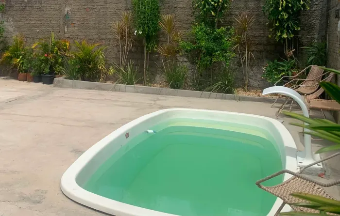 Piscina de fibra