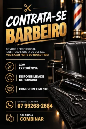 Vaga para Barbeiro