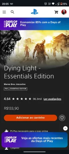 Vendo jogo ps4 Dalyligt