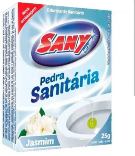 Pedra sanitária Jasmin * kit com 10*