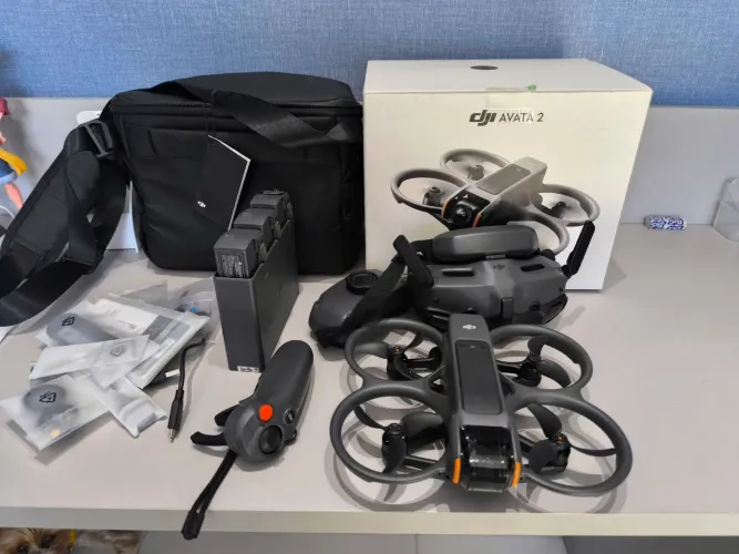 Dji Avata 2. Drone extremamente novo, sem marcas, com pouquíssimo uso.