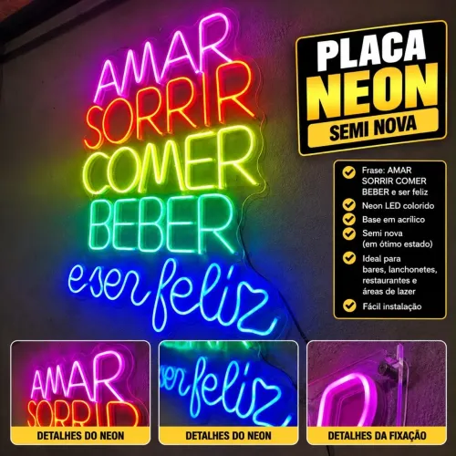 Placa neon