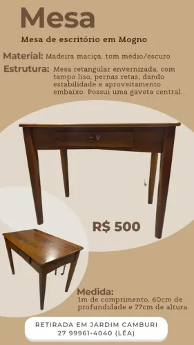 Mesa de escritorio