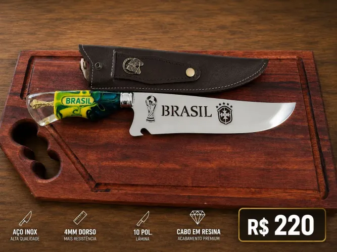 Facas artesanais Premium