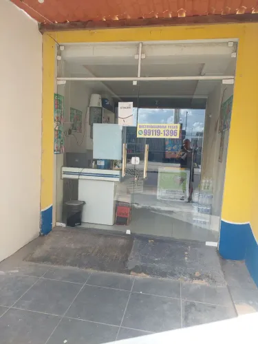 Porta de Blindex completa 