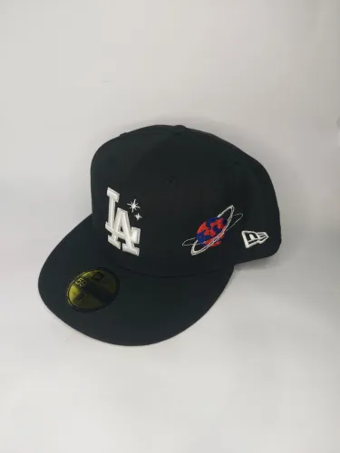 Boné Los Angeles Dodgers preto - New era - 59fifty  - Baseball - Mlb 
