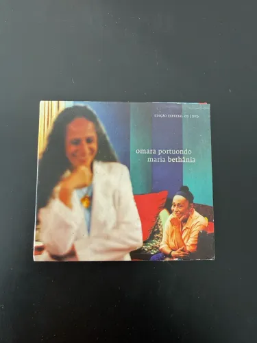 CD + DVD Maria Bethânia & Omara Portuondo - Edição Especial (Muito Conservado)