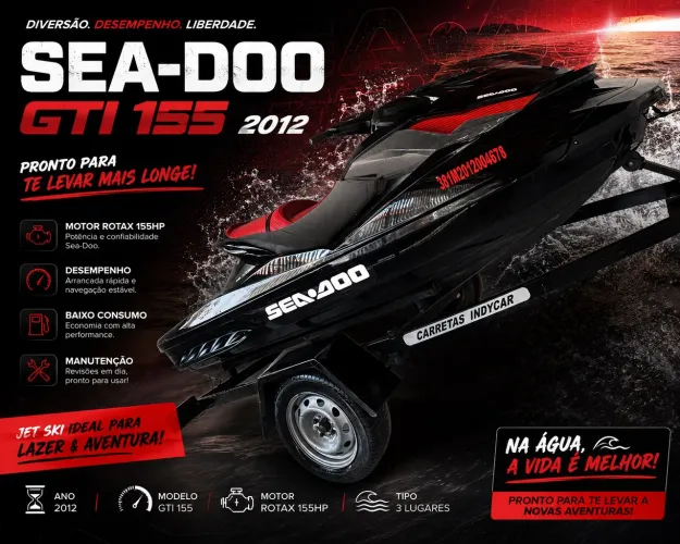 Jetski Seadoo GTI 155 2012