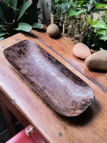grande gamela em jacarandá madeira pura rara linda antiga anos 70 decoração antiquario
