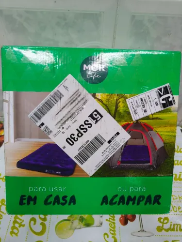 Colchão Inflável Mor Life - NOVO (na caixa)