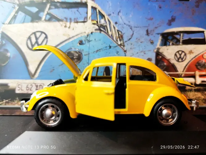 Fusca miniatura 1/32