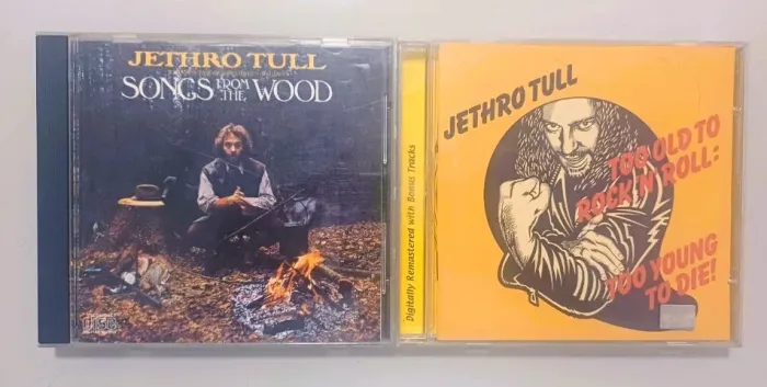 CDs Jethro Tull - Songs From The Wood + Too Old to Rock 'n' Roll: Too Young to Die! 