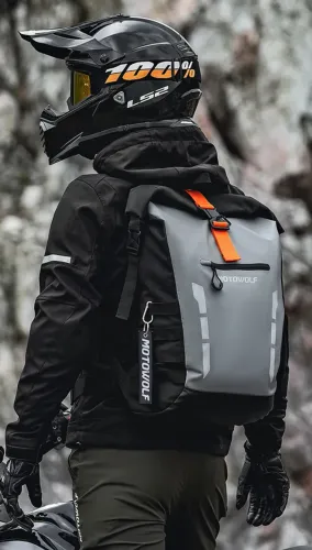 Mochila impermeavel pra moto moticiclista ciclista