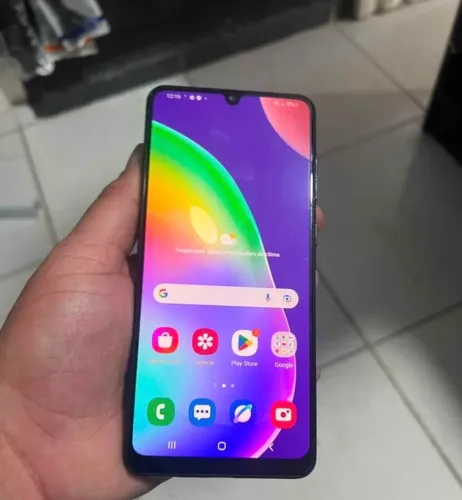Vendo Samsung A31 128 gigas impecável todo original