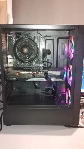 Kit de processador ryzen 5 5500 + placa-mãe A520M-DX