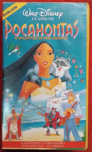 Fita VHS Disney Pocahontas (Bom estado)