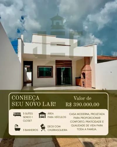 CASA TRÊS SUITES - PARACURU - CE