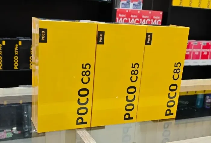 XIAOMI POCO C85 128GB/6GB RAM - APARELHO CELULAR NOVO COM GARANTIA