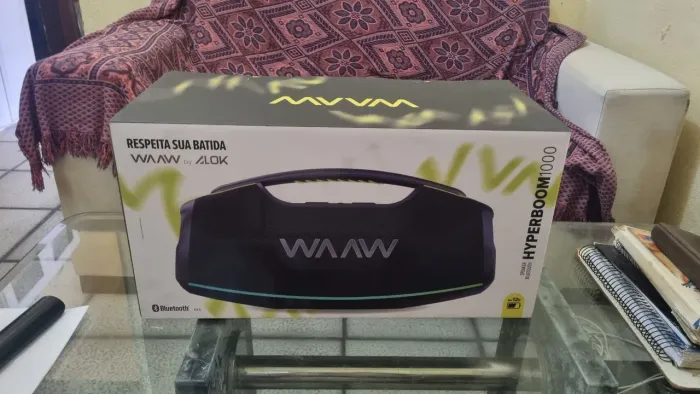CAIXA ALOK HYPERBOOM 1000 COMPLETA TOP