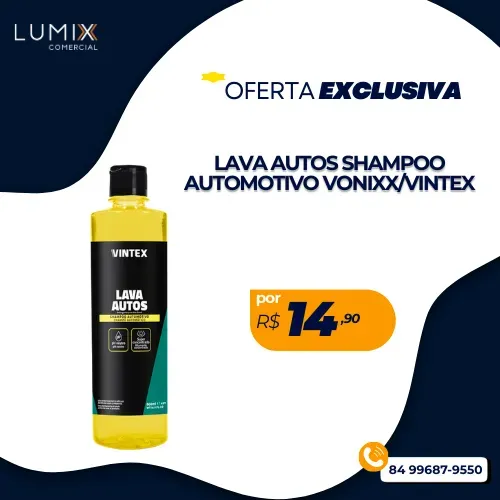 LAVA AUTOS SHAMPOO AUTOMOTIVO VONIXX/VINTEX