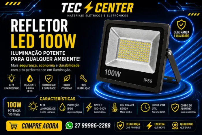 Refletor Led 100w
