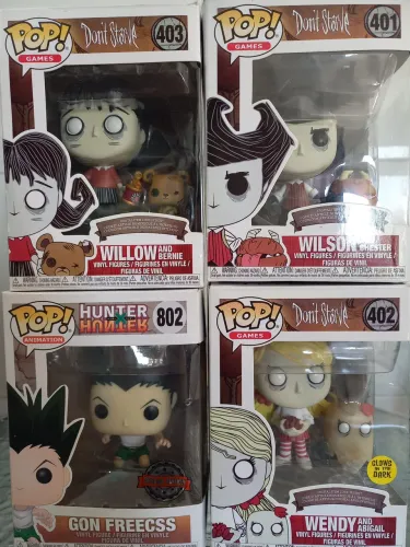 Funko pop - originais - valor por unidade