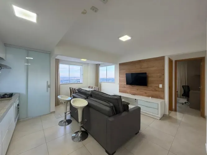 Flat Mobiliado para locação, Live Tower Lozandes