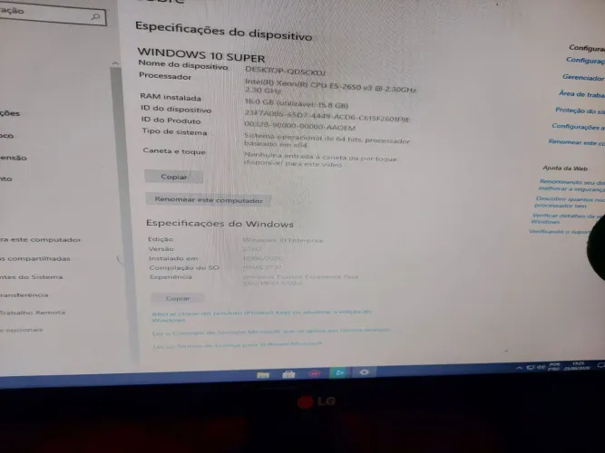 Pc Gamer xeon E5 2650 v3 16gb ddr4 Gtx 1060 6gb ddr5.