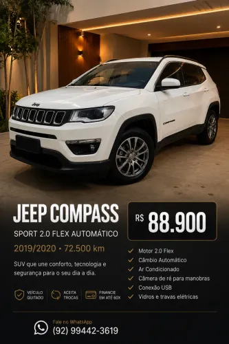 Jeep Compass Sport 2.0 4X2 Flex 16V Aut. 2020