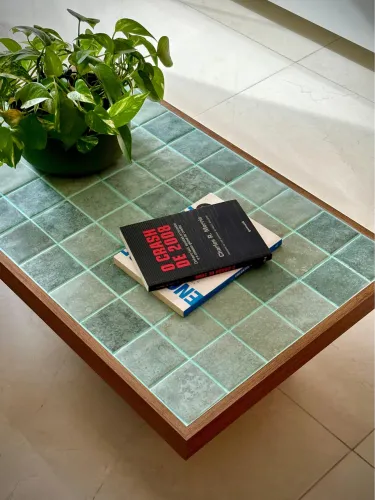 Mesa de Centro Artesanal Exclusiva