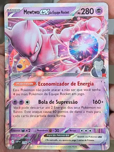 Carta Pokemon Mewtwo Ex