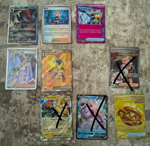Cartas pokémon ultra raras