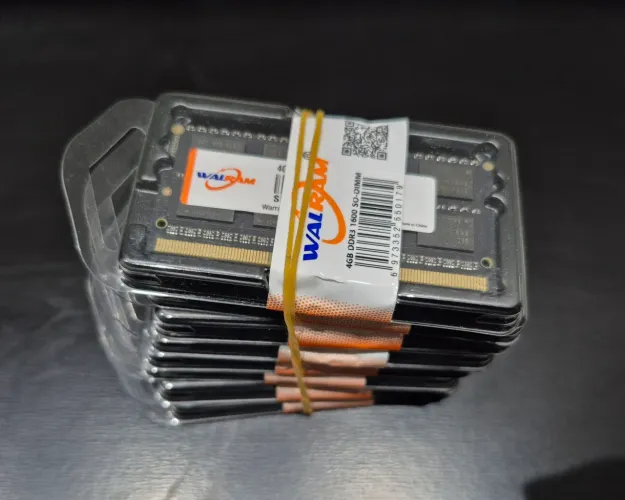 Memória ram ddr3 4gb 1600mhz Walram notebook novas (ENTREGAMOS)