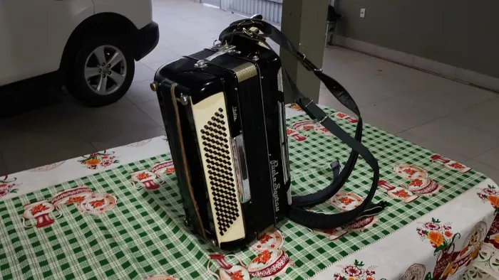 Sanfona / Acordeon Paolo Soprani 120 baixos
