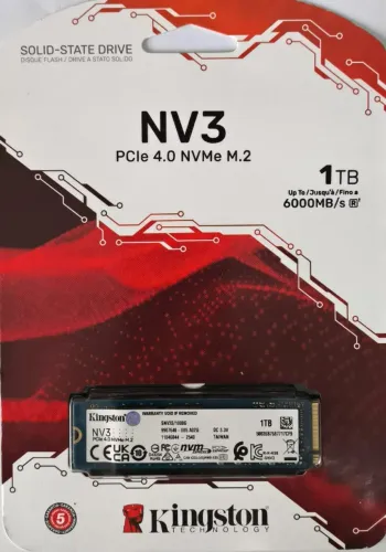 SSD 1TB M2 NVME KINGSTON - SNV3S/1000G